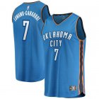 Camiseta Timothe Luwawu-Cabarrot 7 Oklahoma City Thunder Icon Edition Azul Hombre